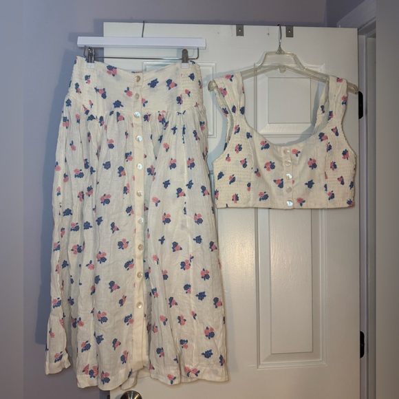 NWT Free People Iris corset set. - Picture 6 of 15